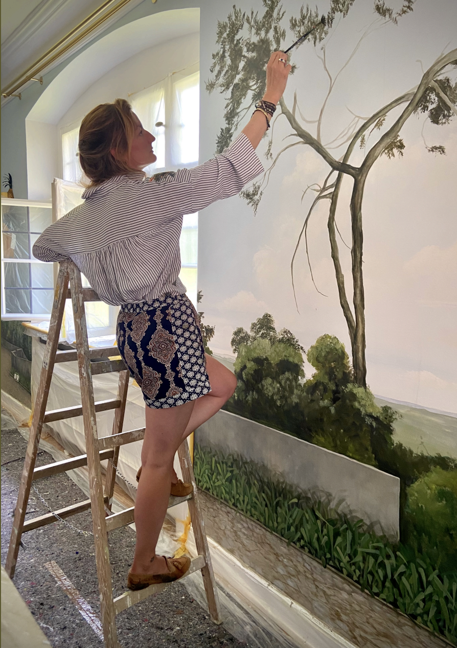Marie at work